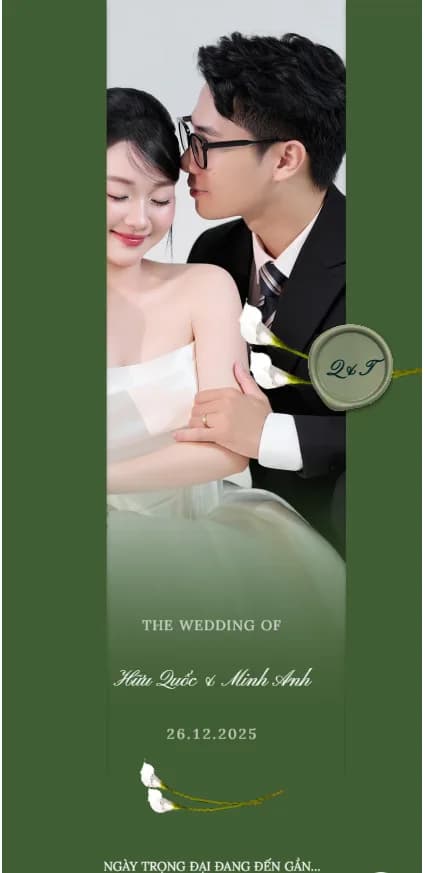 Thiệp 08 - Dạ Yến Tình Nồng