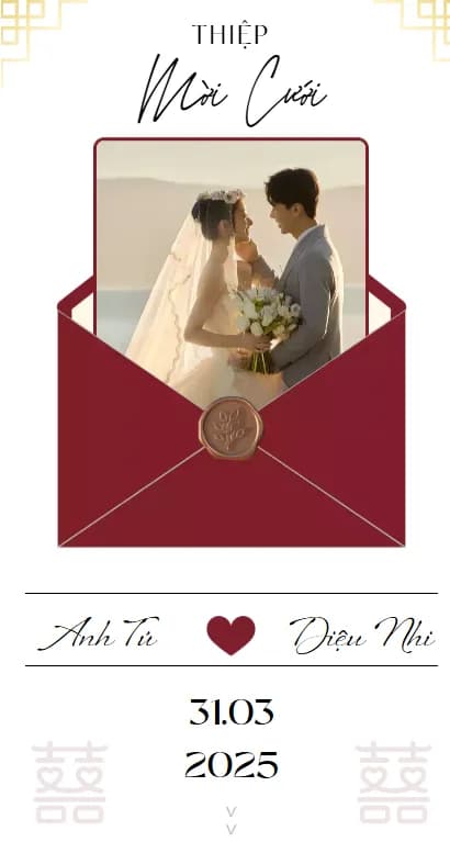 Thiệp 06 - Tấm Vé Tình Yêu